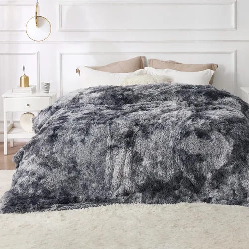Miniatura 32 de Bedsure GentleSoft Manta de Tiro de Piel Sintética Esponjosa y Suave para Sofá, Forro Polar Sherpa Suave Regalos Acogedores para Mujeres, Manta