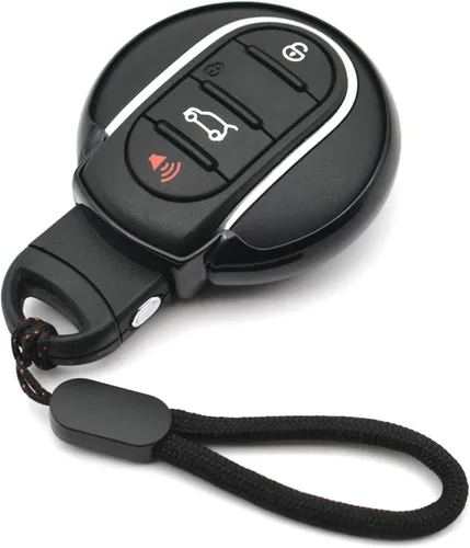 MECHCOS Compatible con Mini Cooper Clubman Countryman F54 F55 F56 F57 F60, Funda de llave con 3 4 botones, Protector de llave con control remoto,