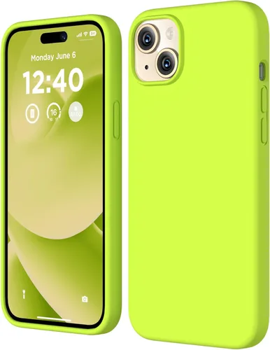 Miniatura 17 de Funda de silicona para iPhone 15 Plus, cubierta protectora de cuerpo completo, forro de microfibra suave antiarañazos, funda delgada ultrafina
