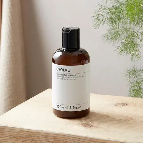 Miniatura 3 de Evolve Organic Beauty - Champú Natural Monoi Rescue Lote pequeño, belleza vegana limpia (8.5 fl oz 8.5 fl oz) El embalaje puede variar