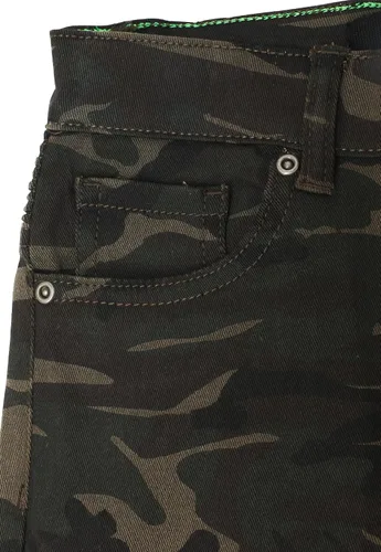 Miniatura 3 de X RAY Pantalones cortos para bebés y niños pequeños, cintura elástica, rasgados, moto, desgastados, pantalones cortos de mezclilla elásticos