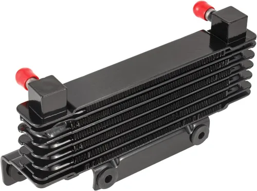 Miniatura 4 de Radiador enfriador de aceite para motocicleta Harley Touring Electra Glide Road Glide Road King Street Glide 2009-2016 Negro