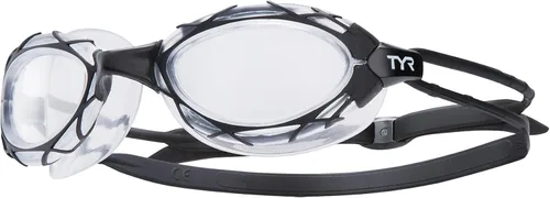 Miniatura 7 de TYR Nest Pro Swim Goggles – Beijing 2008 Olympic Stadium–Inspired Design, Wide Peripheral Vision, Anti-Fog, UV Protection Azul