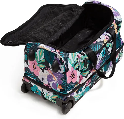Miniatura 3 de Vera Bradley Women's Recycled Ripstop Foldable Rolling Duffel Bag