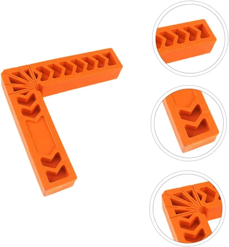 Miniatura 9 de OSALADI 1 regla posicionadora de ángulo recto para mediciones precisas, herramienta de carpintería para carpinteros, proyectos de bricolaje