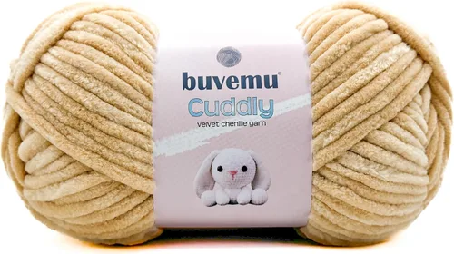 Miniatura 66 de Hilo de felpilla de terciopelo, súper suave y esponjoso, para tejer, hacer manualidades, color amigurumi, duradero para el desprendimiento, 3.53