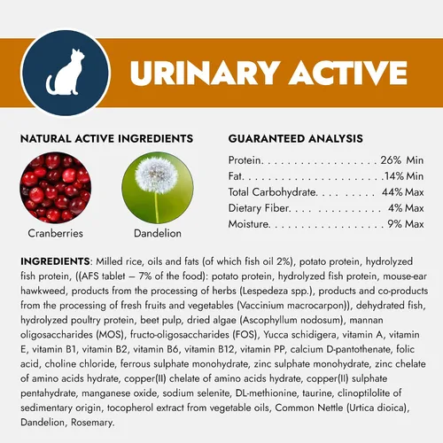 Miniatura 5 de Forza10 - Alimento para gatos, alimento para gatos de ingredientes limitados para la salud urinaria y apoyo de las infecciones urinarias, sin OMG