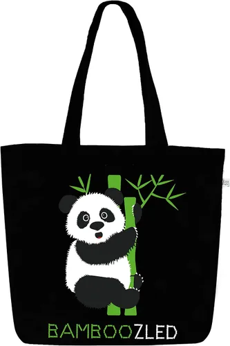 Miniatura 35 de Ecoright Bolsa de lona estética para mujer, bolsa grande con cremallera y bolsillo, bolsa de mano para mujer, para yoga, trabajo, playa