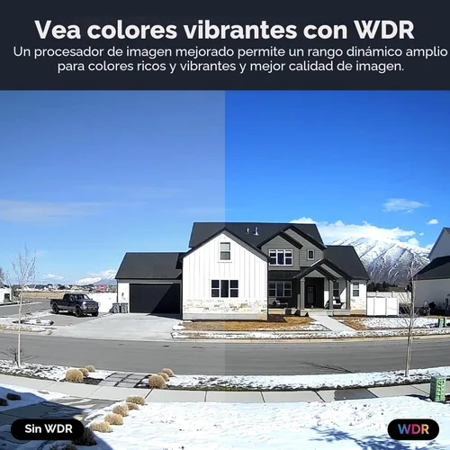 Miniatura 5 de WYZE Cam v4 (Modelo más reciente), Cámara de seguridad AI de 2.5K, Cámaras para interiores y exteriores para seguridad del hogar, Monitor para bebés