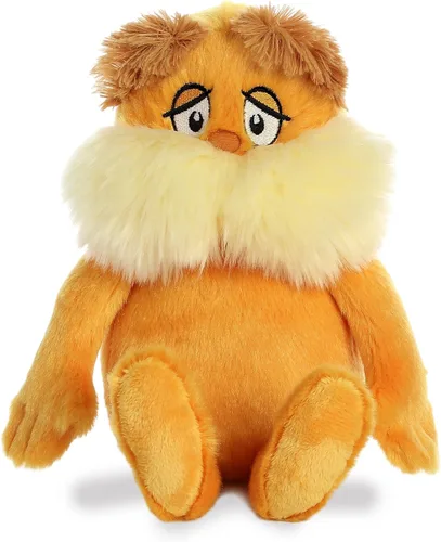 Miniatura 3 de Aurora® Dr. Seuss™ El Lorax Figura de Peluche Fantástica - Peluche Oficialmente Licenciado para Juego Imaginativo - Perfecto para Niños y Adultos