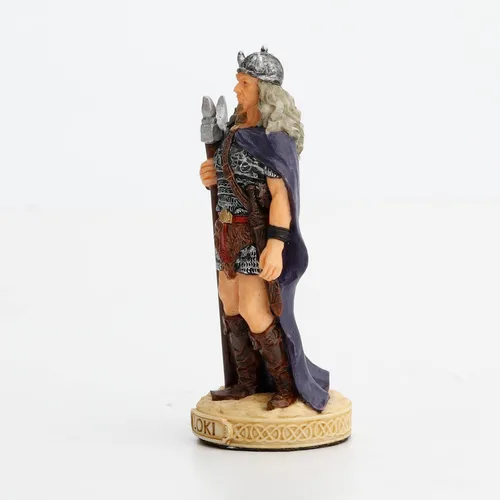 Miniatura 4 de Veronese Design Figura de poliresina pintada a mano Loki Dios de las travesuras de 3 3/8 pulgadas