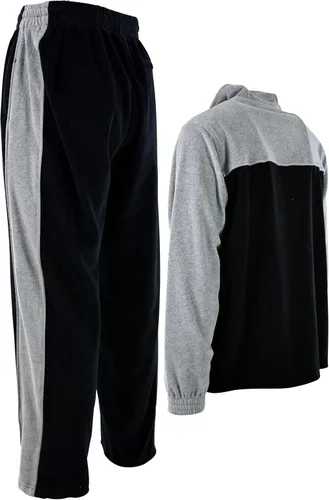 Miniatura 4 de ChoiceApparel Chándal de terciopelo para hombre con bolsillos con cremallera
