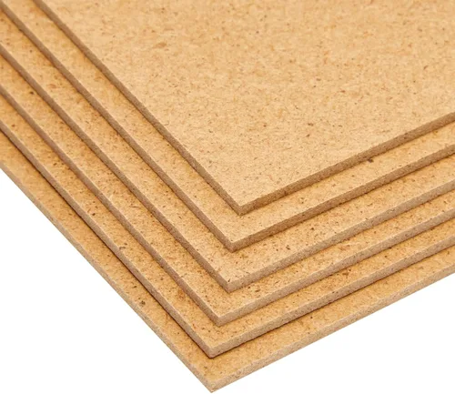 Miniatura 5 de Juvale Hojas de tablero de MDF, paquete de 30 unidades, 0.079 in de grosor, 6 x 8 pulgadas, marrón, sobres de aglomerado y fotos y cajas