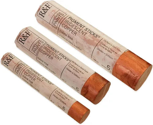 Miniatura 387 de Pinturas R&F Hechas a Mano - Palo de Pigmento al Óleo Profesional, Gris Neutro Medio, 188 ml