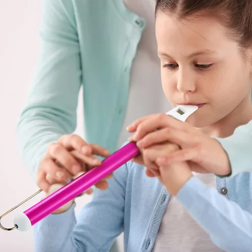 Miniatura 4 de Boao 2 piezas de silbato deslizante para niños y adultos, juguete de instrumento musical, silbato para juegos educativos de clase, fiesta