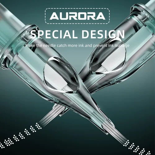 Miniatura 5 de Aurora Cartuchos Aguja de tatuaje 7CM, 9CM, 11CM, 13CM, 15CM (50 pcs Mix)