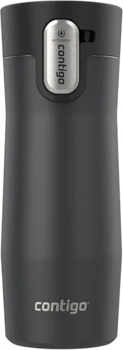 Miniatura 24 de Contigo AUTOSEAL West Loop - Taza de viaje de acero inoxidable aislada al vacío con tapa fácil de limpiar, 12 onzas, arándano
