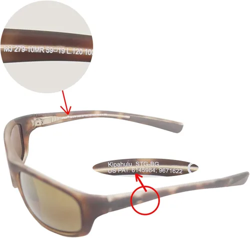 Miniatura 6 de Walleva - Lentes de repuesto para gafas de sol Maui Jim Kipahulu, múltiples opciones disponibles