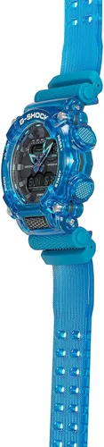 Miniatura 4 de G-Shock GA900SKL-2A Sound Waves Skeleton Series Reloj, verde azulado, Azul, Moderno