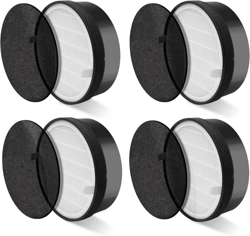 Miniatura 14 de LV-H132 - Filtro de repuesto compatible con el purificador de aire LEVOIT LV-H132, filtro de carbón activado de alta eficiencia 3 en 1, número