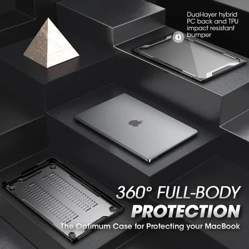 Miniatura 5 de SUPCASE para Funda MacBook Pro de 16 pulgadas 2024-2021 (Unicorn Beetle), M4/M3/M2/M1 Pro/Max A3403 A3186 A2991 A2780 A2485 Carcasa Protectora Negro