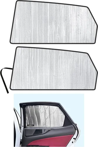 Miniatura 11 de YelloPro - Parasol para asiento delantero para ventana lateral (2 unidades) ajuste personalizado para Lexus NX SUV 2022, 2023, 2024, 2025, 2026