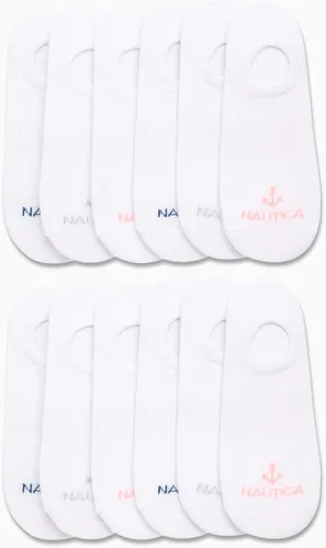Miniatura 2 de Nautica Calcetines para mujer Forros de puños invisibles (paquete de 12)