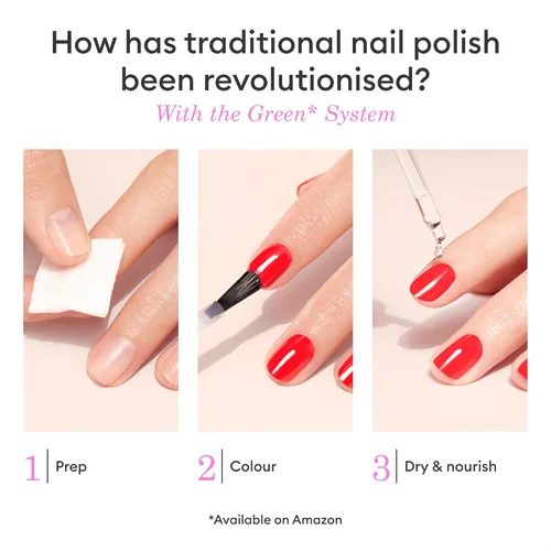 Miniatura 5 de Manucurist Green - Esmalte de uñas de secado rápido, color castaño, esmalte de uñas marrón, sin 9 unidades, a base de plantas y vegano, no tóxico