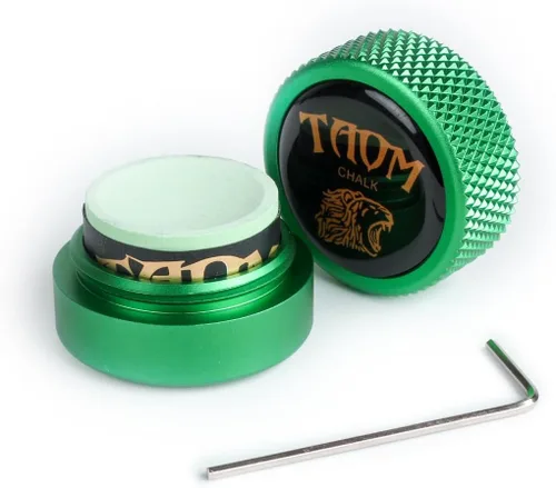 Miniatura 16 de TAOM - Soporte para tiza de billar, herramienta práctica redonda, accesorios de billar, mini estuche magnético para punta de tiza, contenedor