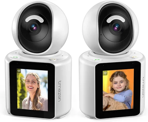 Miniatura 10 de TMEZON Cámara de Video para Mascotas Perros Interior Cámara de Seguridad Inalámbrica Bidireccional Monitor 1080P con Aplicación de Teléfono