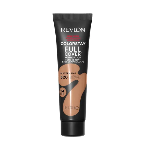 Miniatura 15 de Base líquida de Revlon ColorStay de cobertura completa de larga duración con acabado mate, maquillaje facial ligero resistente al calor y al sudor