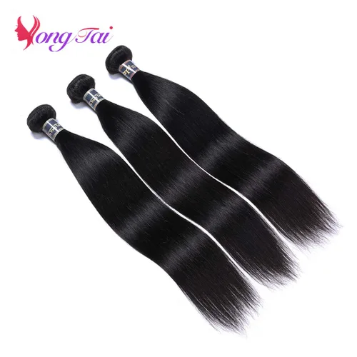 Miniatura 3 de Extensiones de cabello, liso, malasio, calidad 9A