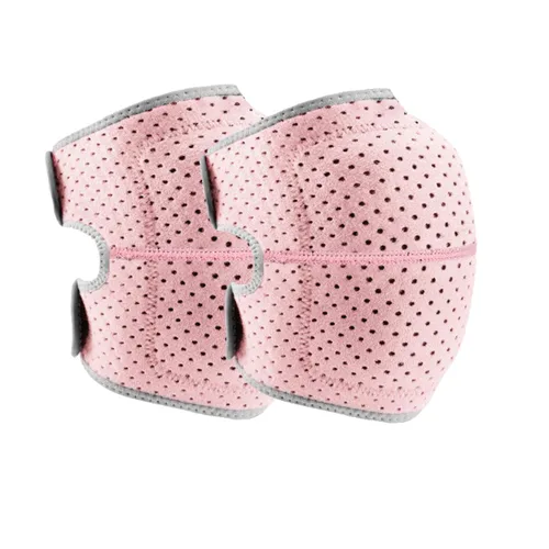 Miniatura 9 de Rodilleras para mujeres y hombres, rodilleras suaves de baile con bandas ajustables, rodilleras de voleibol para mujeres y hombres, rodilleras
