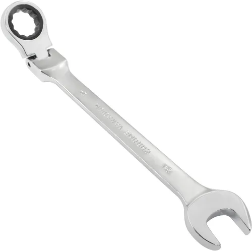 Miniatura 8 de Piutouyar Llave de trinquete de cabeza flexible de 0.394 pulgadas, llave de trinquete métrica profesional, llave combinada, herramienta de llave