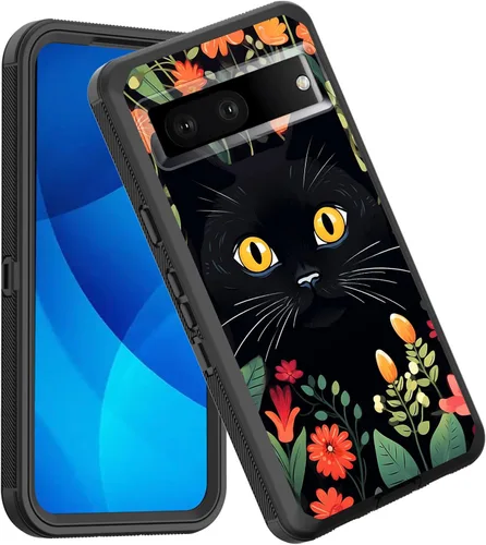 Miniatura 78 de Funda para Pixel 7a, a prueba de golpes, 3 capas, protección de cuerpo completo, resistente, de alto impacto, para Google Pixel 7a de 6.1 pulgadas