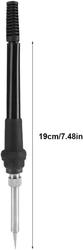 Miniatura 3 de Soldador de 50 W con elemento calefactor A1322 DC 24V 5 pines temperatura ajustable punta de soldadura compatible con estaciones de soldadura 936