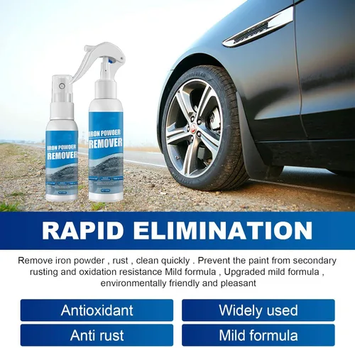 Miniatura 4 de Spray removedor de óxido de automóvil, espray removedor de óxido, removedor de polvo de hierro para automóvil, aerosol removedor de óxido multiusos