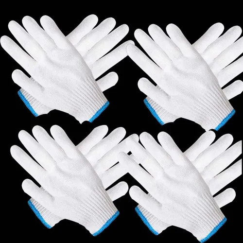 PerfSign 4 pares de guantes de horno con dedos, guantes delgados y ligeros resistentes al calor para cocinar, hornear, barbacoa, seguridad en la