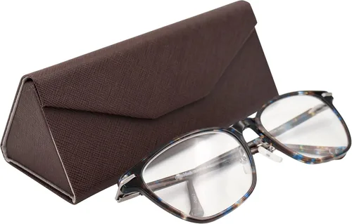 Miniatura 185 de Real Sic Funda para lentes de sol para hombres y mujeres, soporte magnético plegable para lentes de sol, inspirado en el color sólido