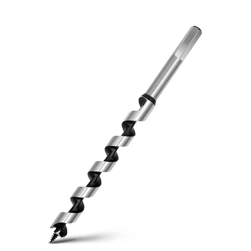Miniatura 37 de Broca helicoidal de 0.94 x 11.8 pulgadas para madera, broca helicoidal con vástago hexagonal para madera blanda, madera dura, plástico