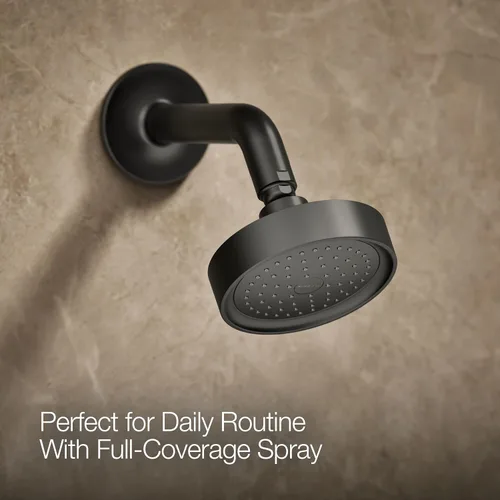 Miniatura 7 de Kohler K-T14420-4G-BL Purist Rite-Temp - Kit de molduras para bañera y ducha con manijas de palanca, 1.75 GPM, color negro mate