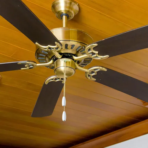 Miniatura 6 de Extensor de cadenas para ventilador de techo, 8 piezas, extensión de cadena colgante de madera para ventilador de lámpara de techo