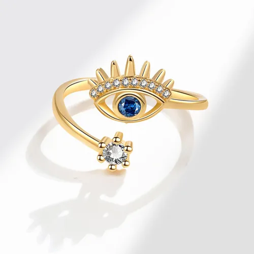 Miniatura 206 de Anillo de plata de ley 925, minimalista, ajustable, hecho a mano, para mujeres y niñas
