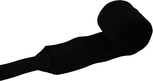 Miniatura 5 de Huntley Equestrian Envolturas de polo para caballos: vendaje protector de soporte de pierna para entrenamiento, ejercicio, participación - 4 Negro