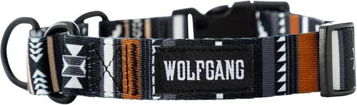 Miniatura 2 de Wolfgang - Collar de perro Martingala resistente con hebilla de nailon de liberación rápida para caminar y entrenar, estampado NewMoon, mediano