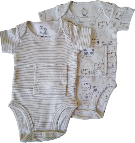 Miniatura 37 de Camiseta interior de tubo de alimentación para bebés, niños pequeños y niños