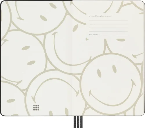 Miniatura 4 de Moleskine Planificador Smiley Positivity de edición limitada con caja de coleccionista, tapa dura, grande (5 x 8.25 pulgadas), planificador sin