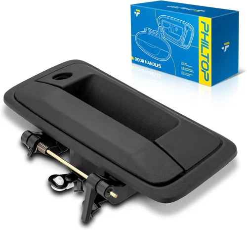Miniatura 30 de PHILTOP Manija de puerta exterior 3 piezas delantera izquierda y derecha y trasera derecha para Chevy Express 1500/2500/3500, reemplaza # 79320