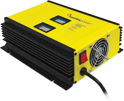 Samlex America SEC-2415UL Serie SEC-Series 3-Bank Cargador de batería de 3 etapas - 24V/15A (SEC-2425UL)
