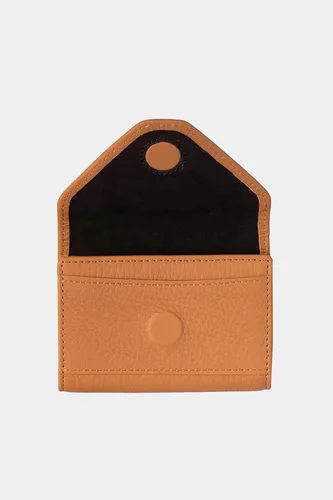 Miniatura 43 de grande Estuches para tarjetas 3639, Naranja, Tarjetero de cuero con cierre magnético, cartera pequeña de acordeón para mujer